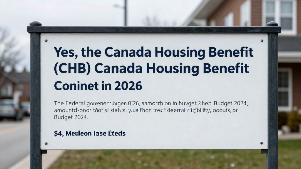 Is there a Canada Housing Benefit in 2026?