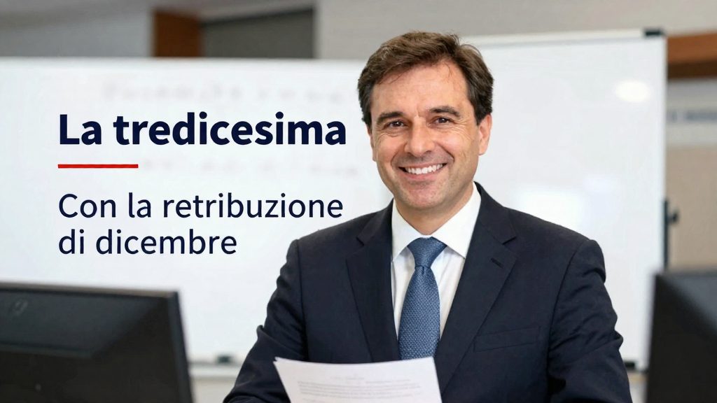 Quando arriva la tredicesima a dicembre 2026?