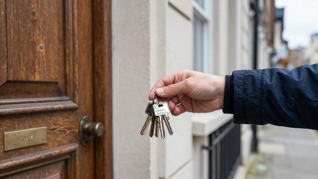 E se a imobiliária administra o imóvel?