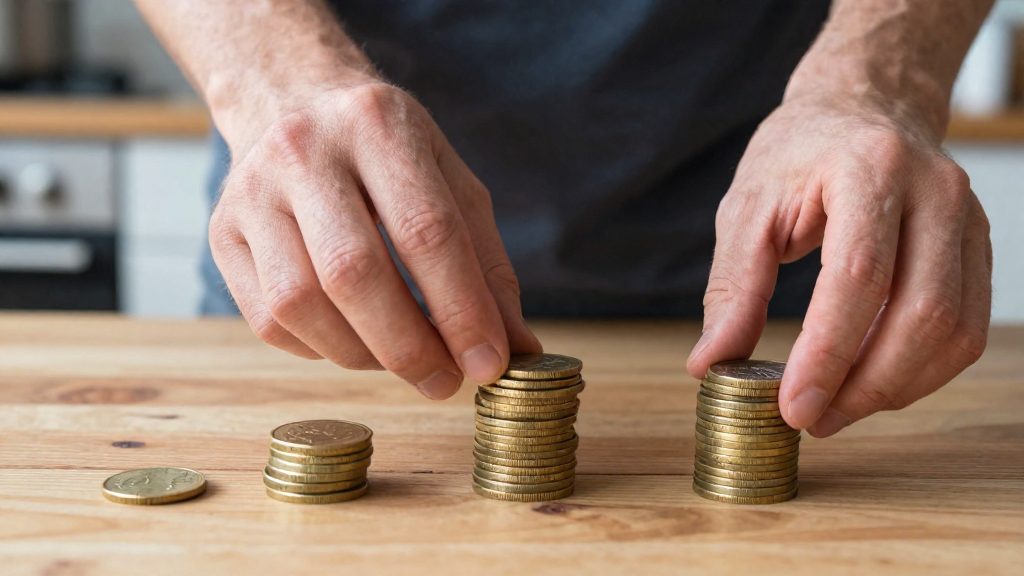 Wie teile ich den Betrag auf mehrere Banken auf?