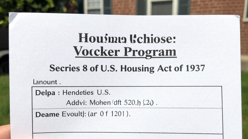 What is Section 8 and who runs it?
