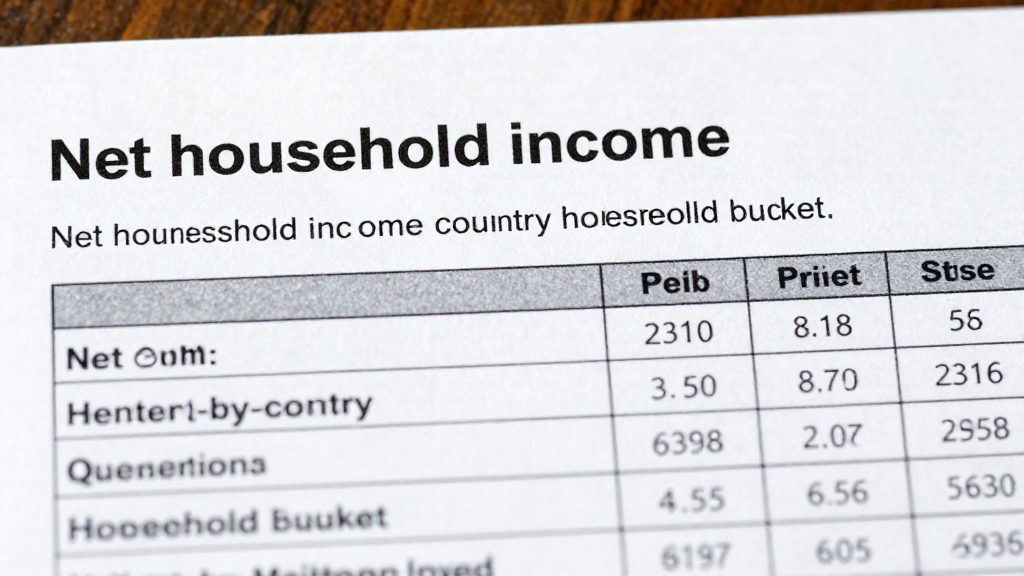 Why start with net household income?