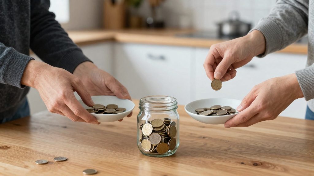 Why does a two-income household need a shared budget?