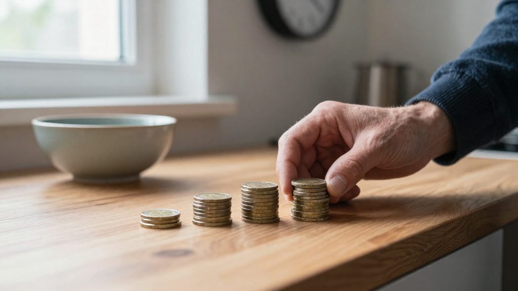 Match bills to pay dates and benefit dates