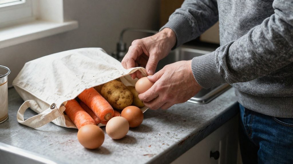 Why do groceries weigh so heavily on a fixed income?